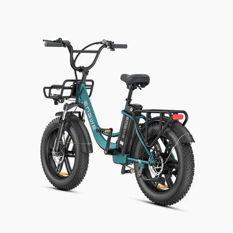 Bicicletta Elettrica ENGWE L20 Boost - Motore 250W Batteria 48V13Ah Pneumatici da 20 Pollici Freni a Disco Meccanici - Verde