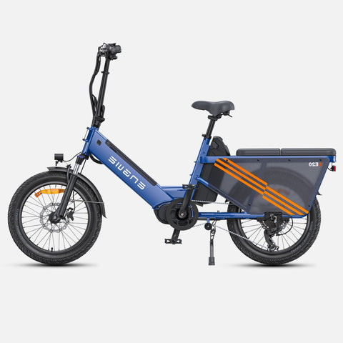 Bicicletta Elettrica ENGWE LE20 EU - Pneumatici Da 20 Pollici Motore 250W 48V38.4AH Doppia Batteria Freni Idraulici - Blu