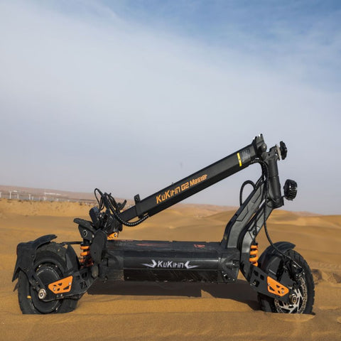 Monopattino Elettrico KuKirin G2 Master - Motori 1000W*2 Batteria 1081.6WH Autonomia 70KM - Nero