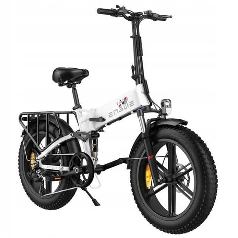 Bicicletta elettrica ENGWE ENGINE X - Potenza 250W, autonomia 60KM - Colore bianco
