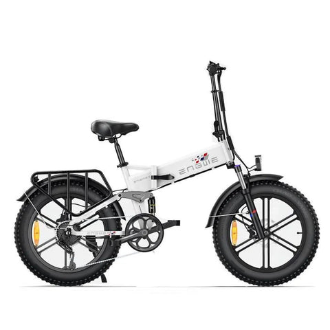 Bicicletta elettrica ENGWE ENGINE X - Potenza 250W, autonomia 60KM - Colore bianco