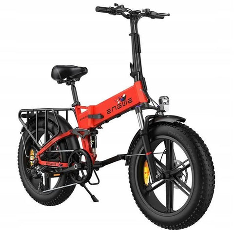 Bicicletta elettrica ENGWE ENGINE X - Potenza 250W, autonomia 60KM - Colore rosso