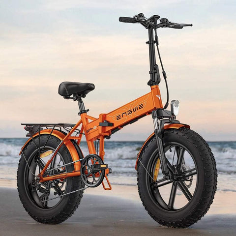 Bicicletta elettrica ENGWE EP-2 PRO - Potenza 750W, autonomia 60KM - Colore arancione