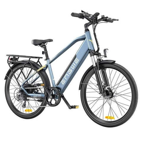 Bicicletta elettrica ENGWE P26 EU - Potenza 250W, autonomia 60KM - Colore blu