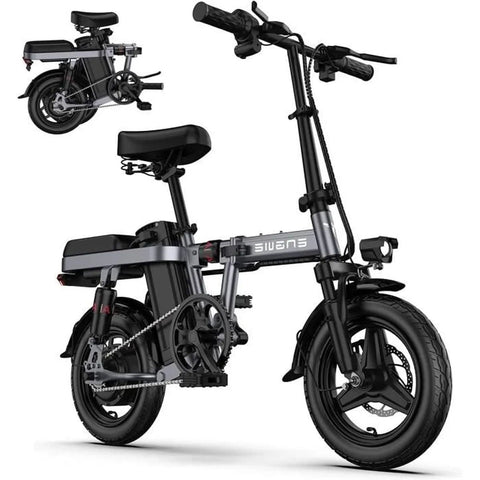 Bicicletta elettrica ENGWE T14 EU - Potenza 250W, autonomia 45KM - Colore grigio