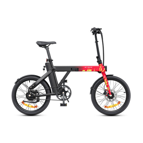 Bicicletta Elettrica ENGWE P20 Edizione Limitata - Motore 250W Batteria 36V9.6Ah Pneumatici da 20 Pollici Freno a Disco Idraulico - Rosso