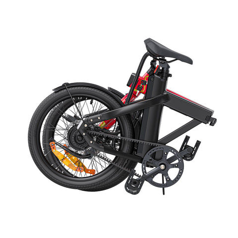 Bicicletta Elettrica ENGWE P20 Edizione Limitata - Motore 250W Batteria 36V9.6Ah Pneumatici da 20 Pollici Freno a Disco Idraulico - Rosso