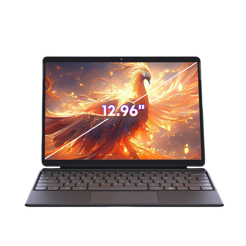 Tablet CHUWI Hi10 Max - Processore Intel N100 Quad Core Display 12.96"  Windows 11 12GB+512GB Batteria 4800mAH Viene Stilo HiPen H7/H8 aggiuntivo incluso - Grigio
