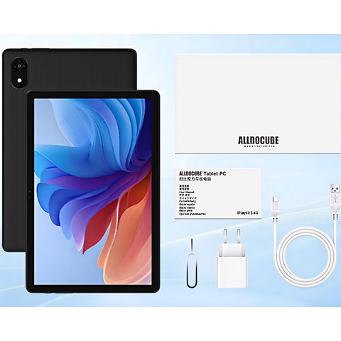 Tablet Alldocube iPlay 60 S 4G - Processore Unisoc T606 10.1 pollici Schermo Android 14 4G+128G 6200mAh Batteria - Grigio