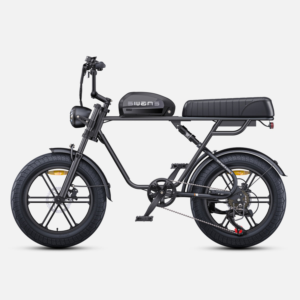 Bicicletta Elettrica ENGWE M1 EU - Potenza 250W Batteria 48V15.6AH Pneumatici da 20 Pollici Freni a Disco Idraulici - Nero