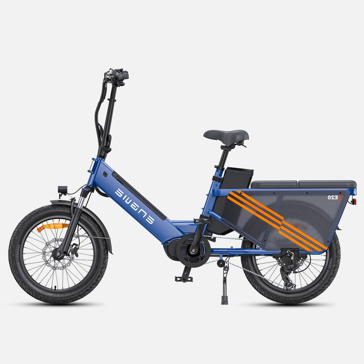Bicicletta Elettrica ENGWE LE20 EU - Pneumatici Da 20 Pollici Motore 250W Batteria Singola 48V19.2AH Freni Idraulici - Blu