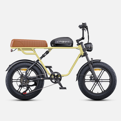 Bicicletta Elettrica ENGWE M1 EU - Potenza 250W Batteria 48V15.6AH Pneumatici da 20 Pollici Freni a Disco Idraulici - Giallo
