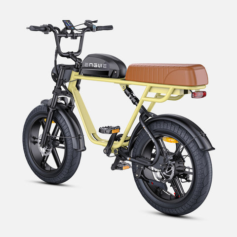 Bicicletta Elettrica ENGWE M1 EU - Potenza 250W Batteria 48V15.6AH Pneumatici da 20 Pollici Freni a Disco Idraulici - Giallo